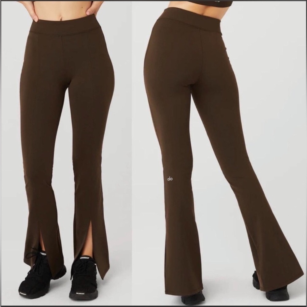 Alo Bootcut Leggings Slit-front